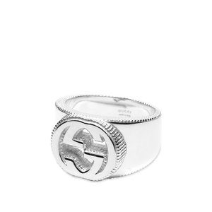 GUCCI INTERLOCKING G RING
